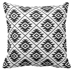 Aztec Styl Symbol Ptn BW Plw